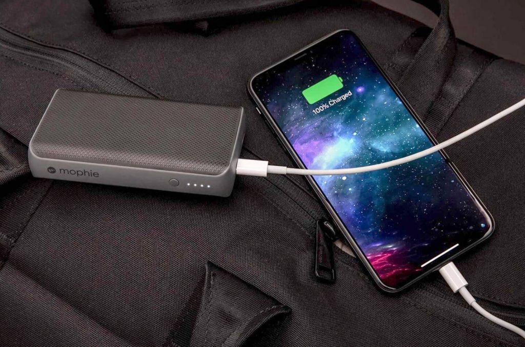 Mobiele telefoon batterij opladen